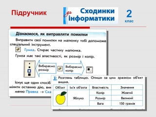 Підручник 2клас
 