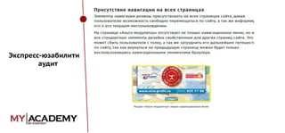 Экспресс-юзабилити
аудит

 