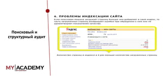Поисковый и
структурный аудит

 