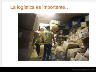 La logística es importante…

www.nachosomalo.com

 