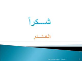 Iman M.Ahmed Ibrahim

7/25/2011

45

 