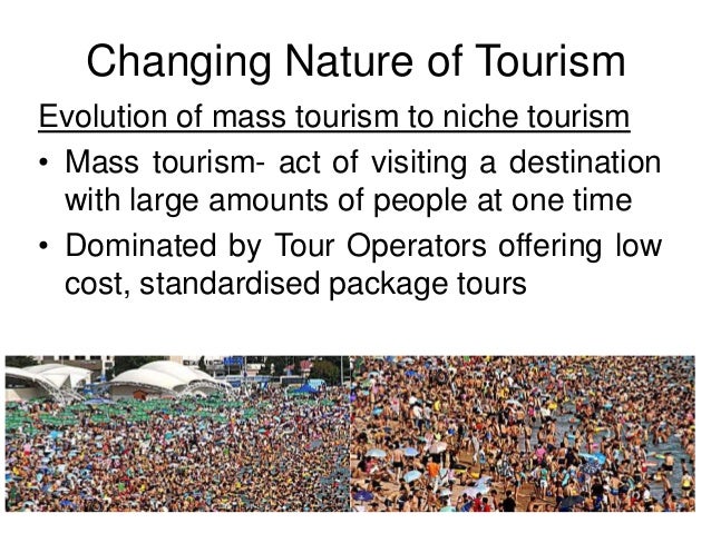 niche and mass tourism
