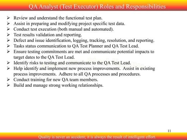2. Softare QA roles and responsibilities | PDF