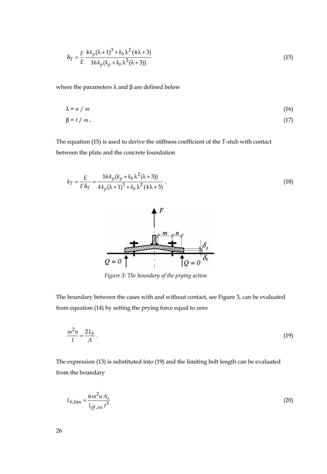 base plate in bending and anchor bolts in tension PDF
