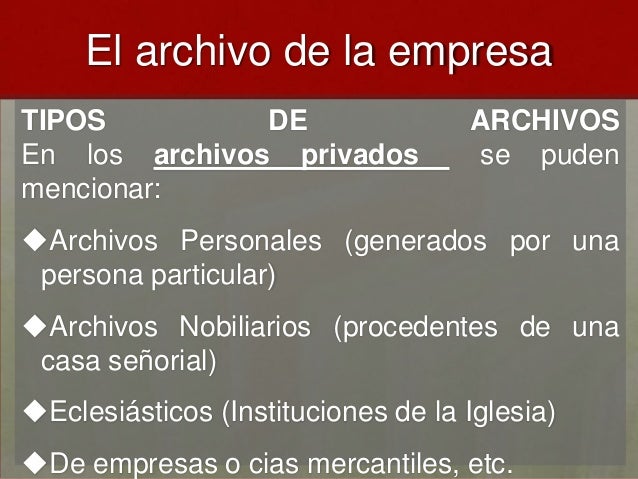 2 Tipos De Archivos