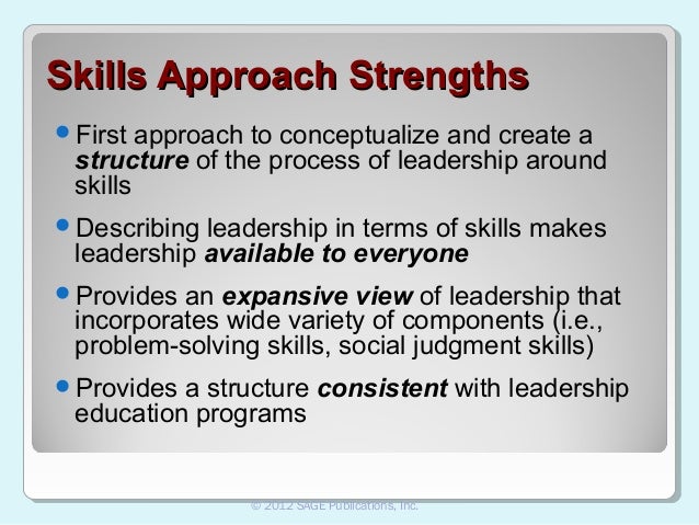 describing leadership skills