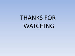 THANKS FOR
WATCHING

 