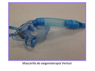 Mascarilla de oxigenoterapia Venturi