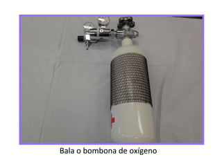 Bala o bombona de oxígeno