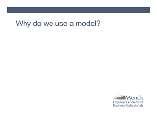 Why do we use a model?

 