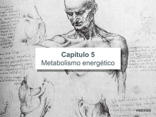 Capítulo 5
Metabolismo energético
 
