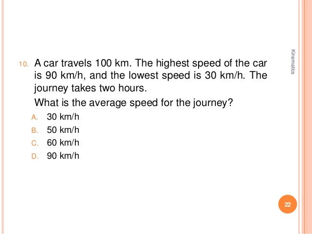 A Car Travels Due East At M S A Car Travels Due East At M S