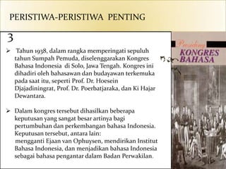 sejarah bahasa indonesia sejarah bahasa indonesia