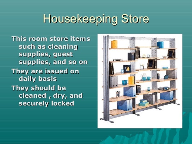 Revised Planning And Organising In Housekeeping