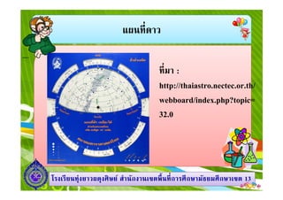 แผนทีดาว
ทีมา :
http://thaiastro.nectec.or.th/
webboard/index.php?topic=
1313โรงเรียนทุ่งยาวผดุงศิษย์ สํานักงานเขตพืนทีการศึกษามัธยมศึกษาโรงเรียนทุ่งยาวผดุงศิษย์ สํานักงานเขตพืนทีการศึกษามัธยมศึกษาเขตเขต 1313
webboard/index.php?topic=
32.0
 