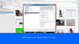 2. agregar o quitar carpetas