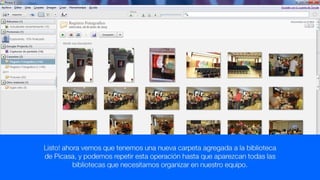 2. agregar o quitar carpetas