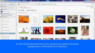 2. agregar o quitar carpetas