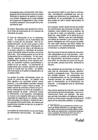 América Latina: Flujos de información y poder 