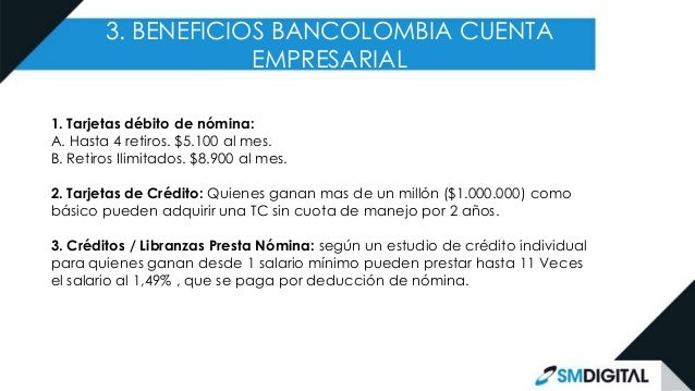 Beneficios Credito Hipotecario Bancolombia