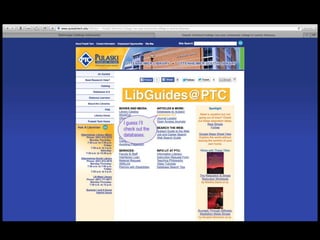 2. finding sources on the library's databases