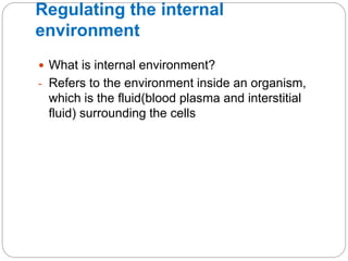 Interstitial Environment 2.2 cell organisation (biology) | PPTX