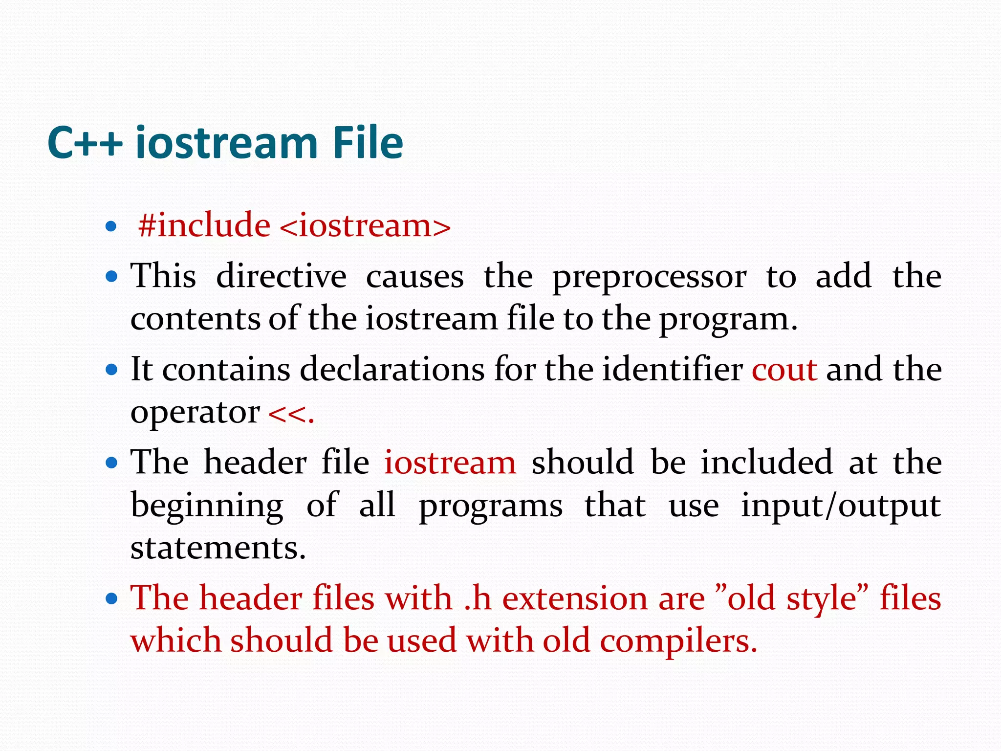 Introduction to cpp | PDF