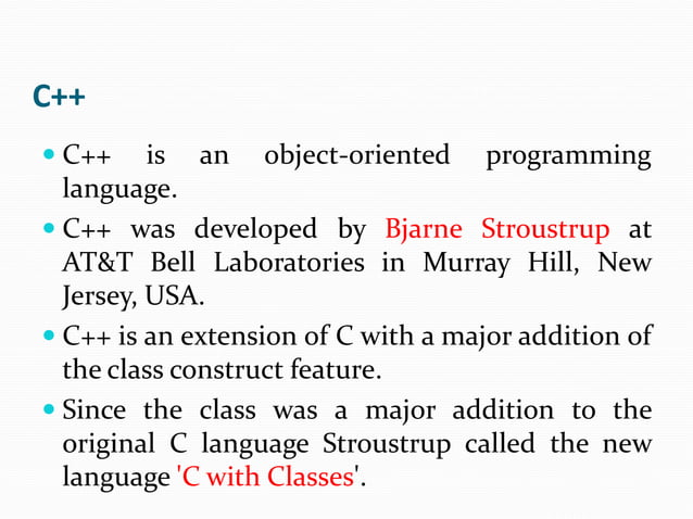 Introduction to cpp | PDF