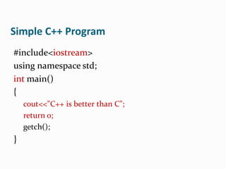 Introduction to cpp | PDF
