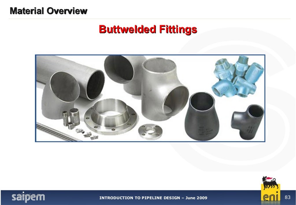 2. pipeline materials overview