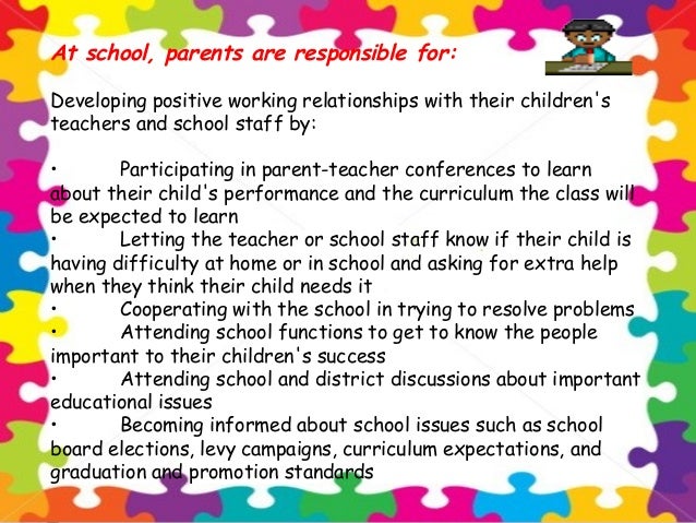 2. roles & responsibilities of parents