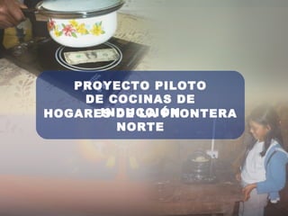 PROYECTO PILOTO
DE COCINAS DE
INDUCCIÓNHOGARES DE LA FRONTERA
NORTE
 
