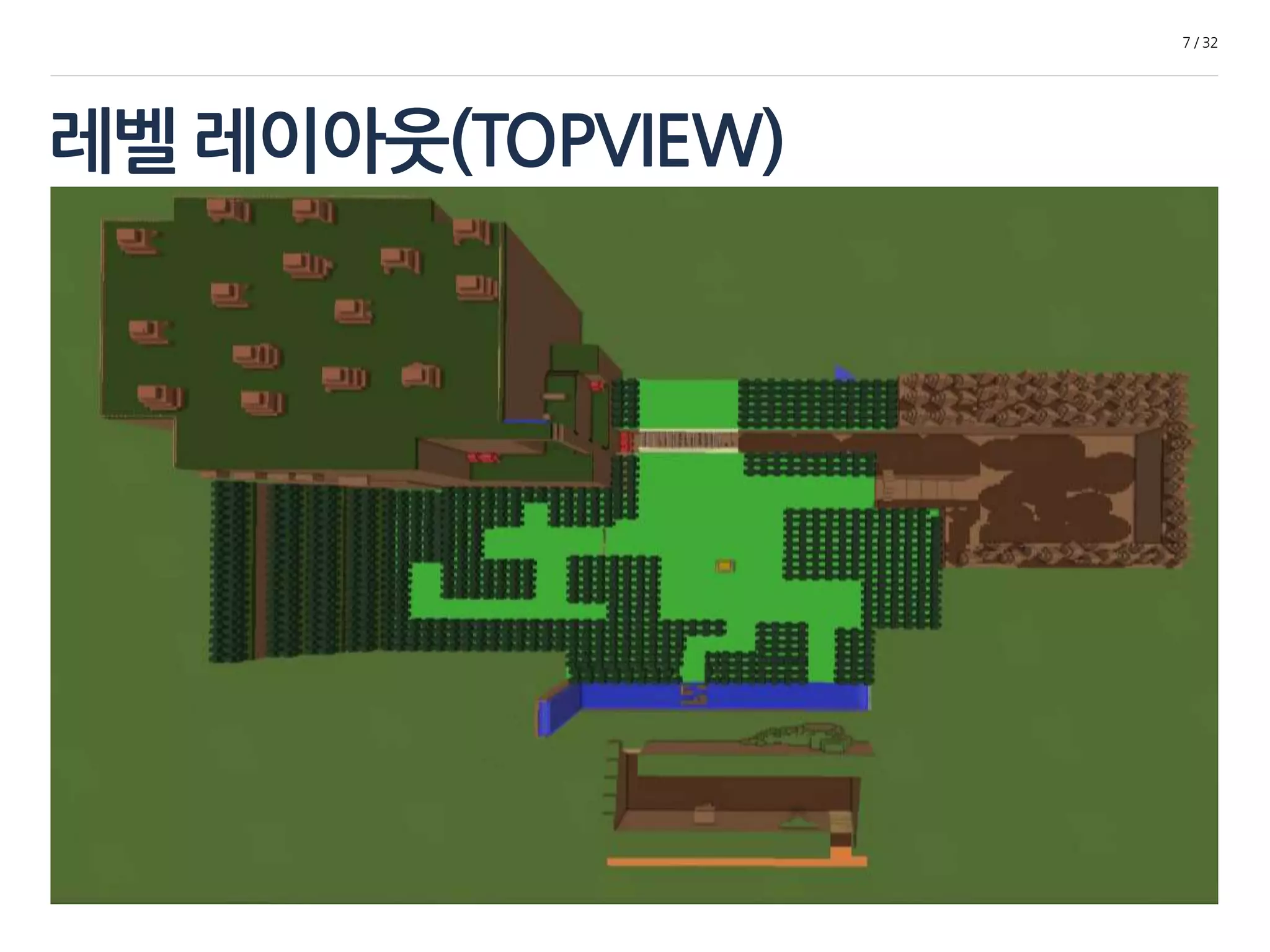 레벨 레이아웃(TOPVIEW) 
7 / 32 
 