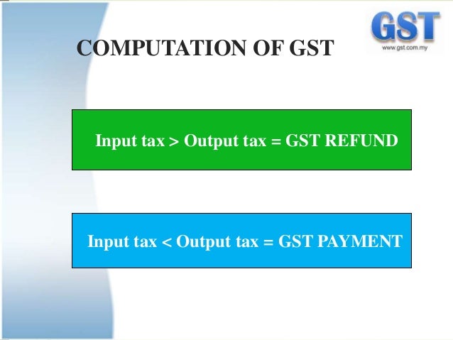 The Implementation of Goods and Service Tax (GST) Malaysia