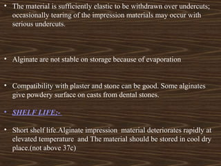 2.impression material in orthodontics | PPT