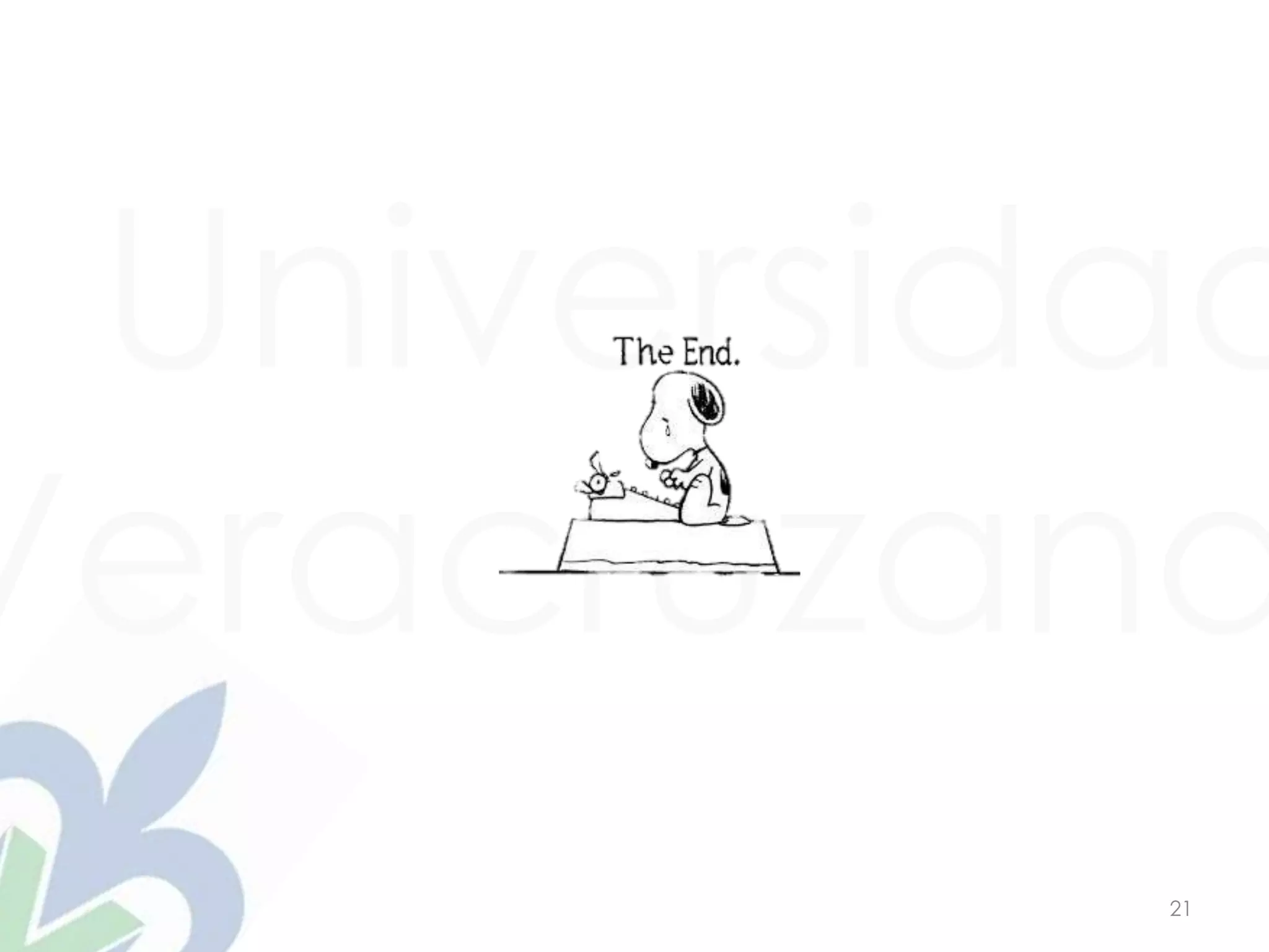 Universidad
Veracruzana
21
 