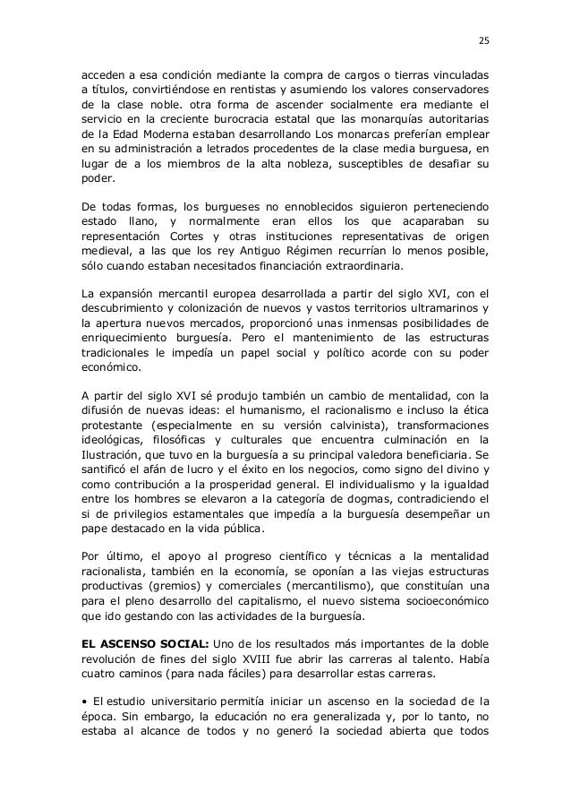 2 5 8 Las Clases Sociales En La Historia