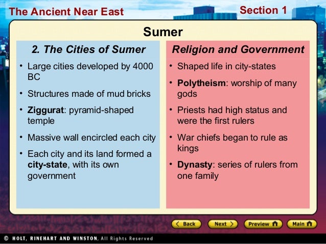 World History Ch 2 Section 1 Notes World History Ch 2 Section 1 Notes