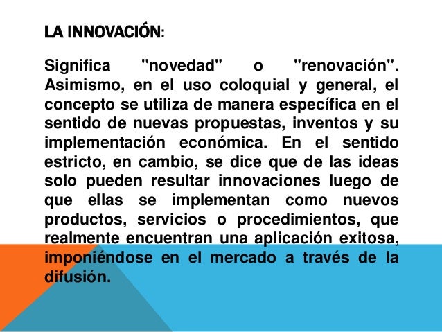 2.3. diferencia entre creatividad, innovación e invención