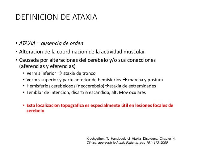 Ataxia