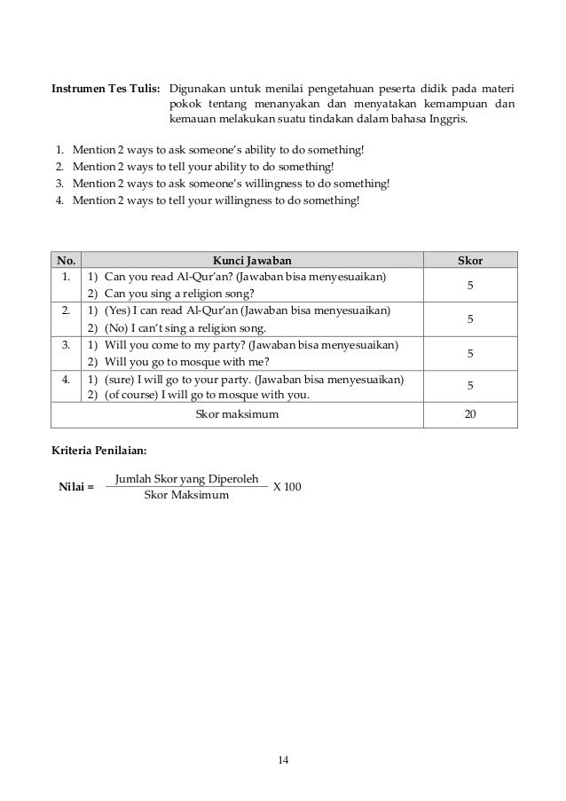 Soal Tentang Materi Capability And Willingness