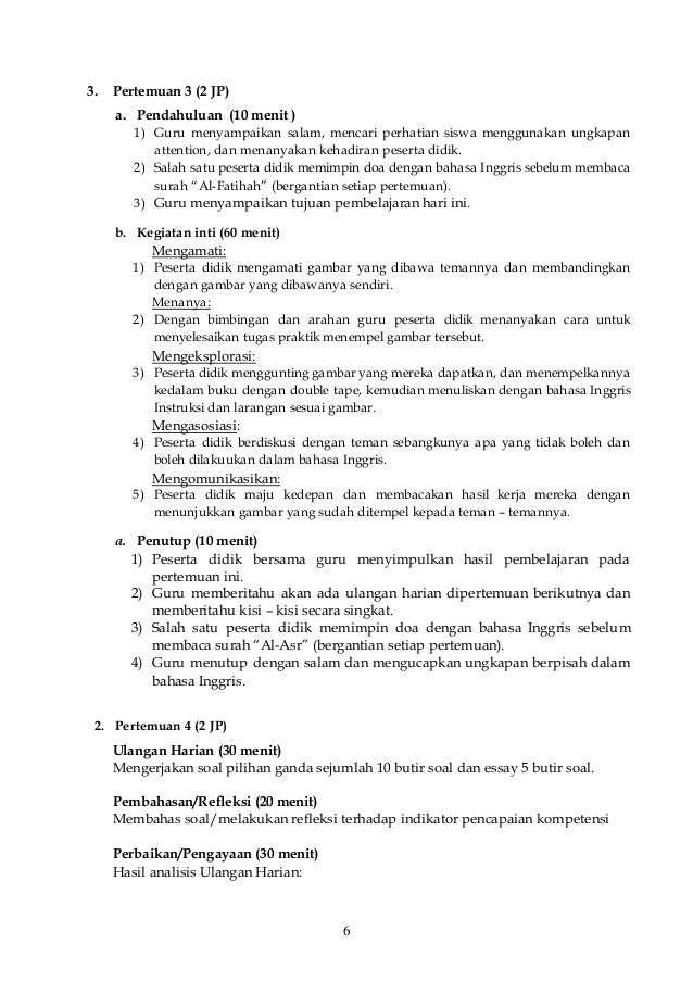 Rpp Bahasa Inggris Kelas 8 Semester 1 Kurikulum 2013 RPP Bahasa Inggris kelas 8 semester 1 kurikulum 2013 (Bab 3)