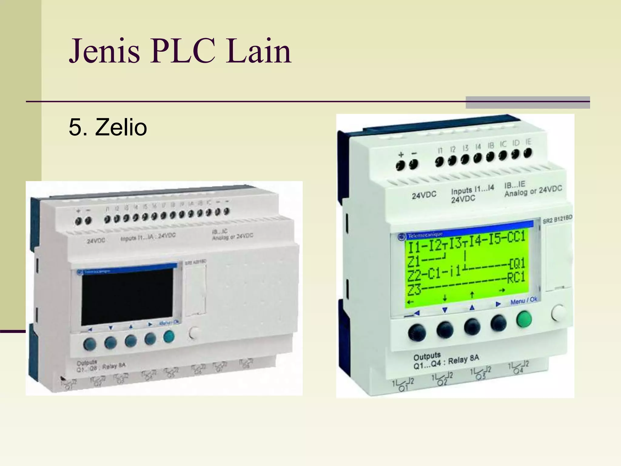 Jenis PLC Lain 
5. Zelio 
 