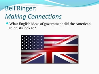2.origins of american government