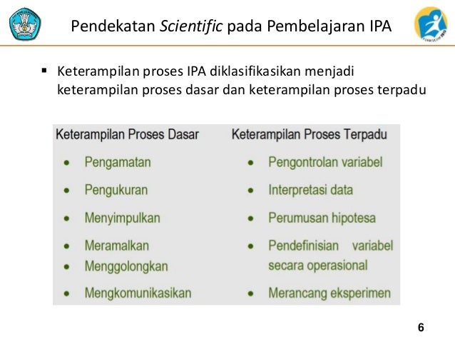  contoh  penerapan pendekatan scientific dalam  pembelajaran  ipa 