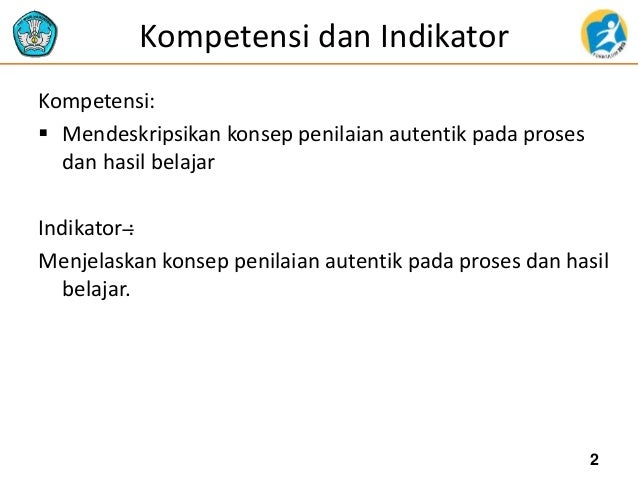 Contoh penerapan penilaian autentik pada pbm ipa