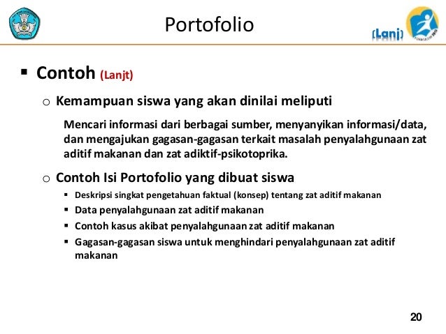 Contoh penerapan penilaian autentik pada pbm ipa