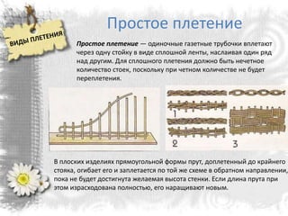Плетение | PPT