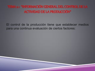 Información General