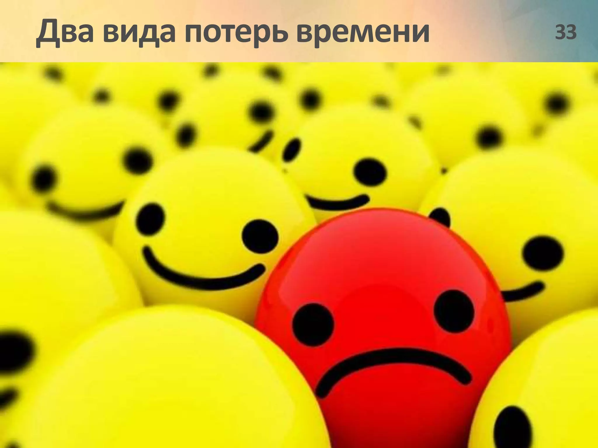 Два вида потерь времени 33 
 